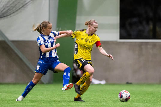 IFK Göteborgs Isabella Svanström och Elfsborgs Leann
