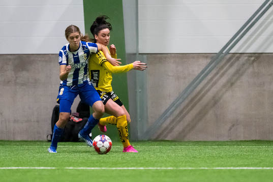IFK Göteborgs Lilly Hamstein och Elfsborgs Izabella