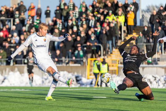 Djurgårdens Oskar Fallenius och Västerås SKs Frederic