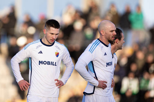 Djurgårdens Miro Tenho och Marcus Danielson deppar