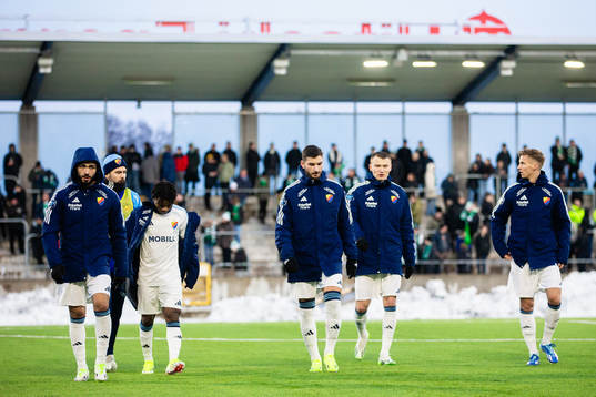 Djurgårdens Musa Gurbanli, Felix Va, Besard Sabovic, Piotr
