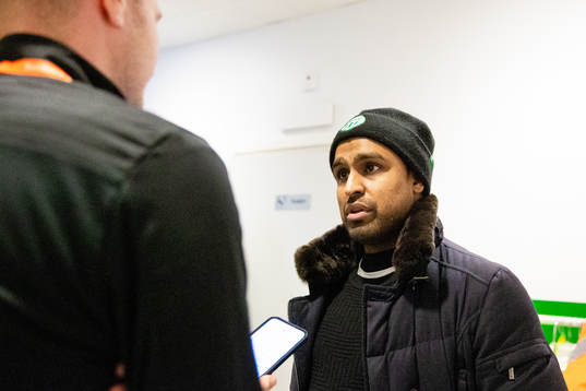 Västerås SKs tränare Kalle Karlsson
