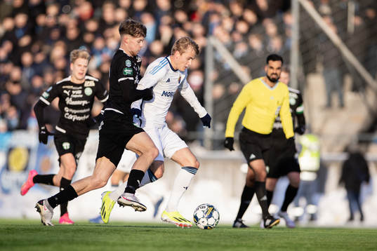 Västerås SKs Patric Åslund och Djurgårdens Oskar
