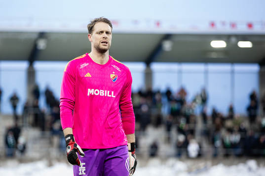 Djurgårdens målvakt Malkolm Nilsson Säfqvist