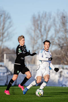 Västerås SKs Marcus Linday och Djurgårdens Albin Ekdal