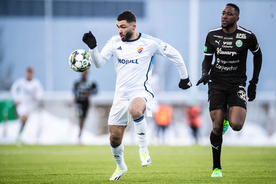 Djurgårdens Musa Gurbanli och Västerås SKs Frederic