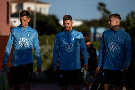 Søren Rieks, Anders Christiansen och Sebastian Jörgensen