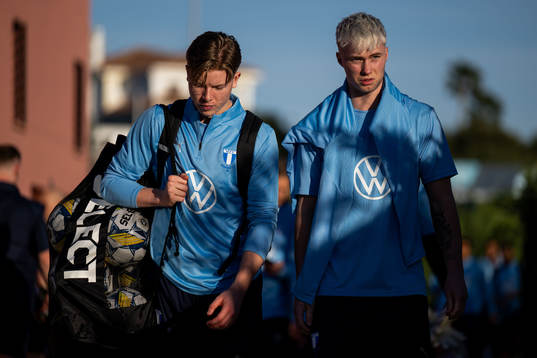 Nils Zätterström och Daniel Gudjohnsen