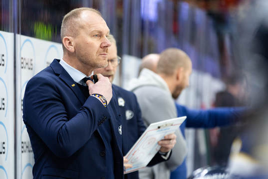 HV71s tränare Johan Lindbom
