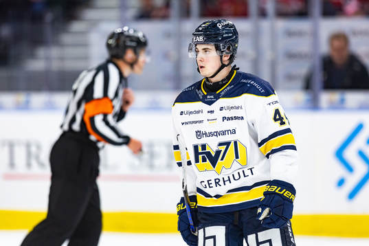 HV71s Hugo Fransson tilldelas matchstraff
