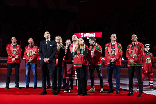 Christian Bäckman med familj