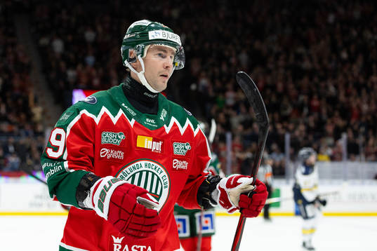 Frölundas Mikael Ruohomaa jublar
