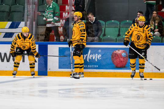 Skellefteås Jonathan Johnson, Max Lindholm och Andreas