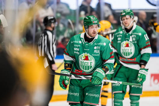 Rögles Linus Sandin deppar