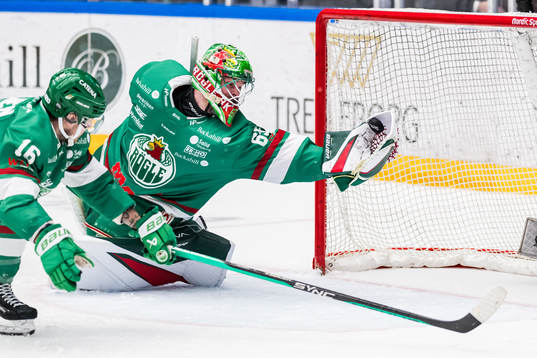 Rögles Christoffer Rifalk och Skellefteås Jonathan Johnson