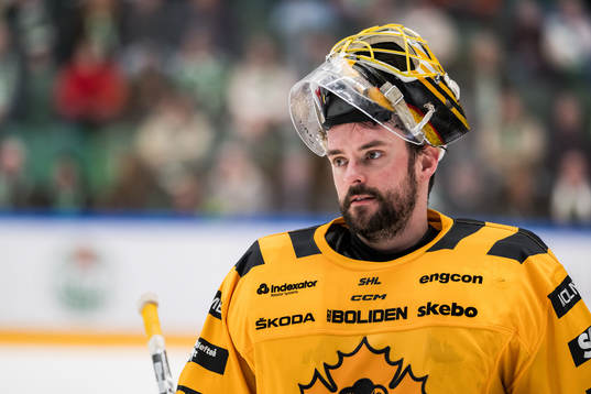 Skellefteås målvakt Gustaf Lindvall