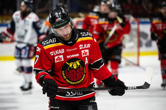Luleås Linus Omark deppar