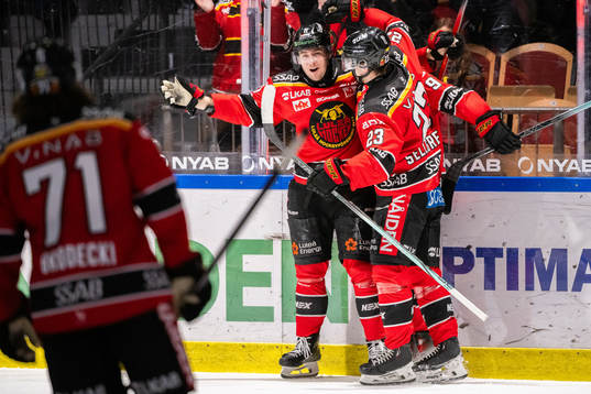 Luleås David Lilja jublar