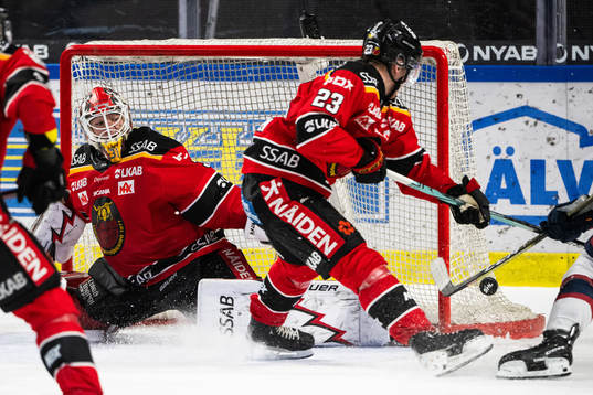 Luleås målvakt Matteus Ward