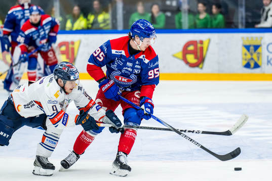 Växjös Victor Stjernborg och Oskarshamns Nick Olesen