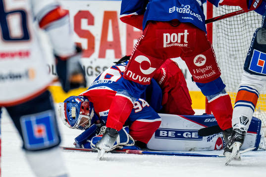 Oskarshamns målvakt Marek Langhamer