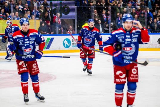 Oskarshamns Lukas Pilö, Hugo Jonasson och Jonas Engström