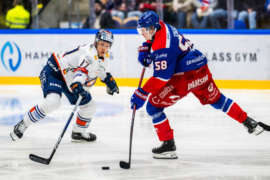 Växjös Gabriel Carlsson och Oskarshamns Hugo Jonasson