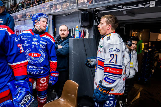 Oskarshamns Jonas Engström och Växjös Brian Cooper