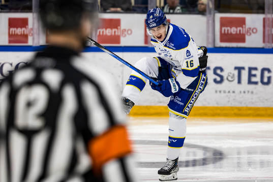 Leksands Felix Unger Sörum jublar