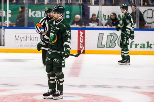 Färjestads Jonathan Andersson deppar