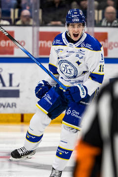 Leksands Felix Unger Sörum jublar
