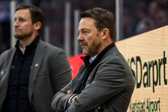 Leksands tränare Charles Berglund