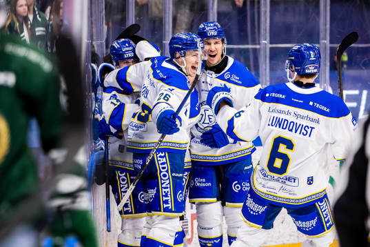 Leksands Patrik Norén jublar