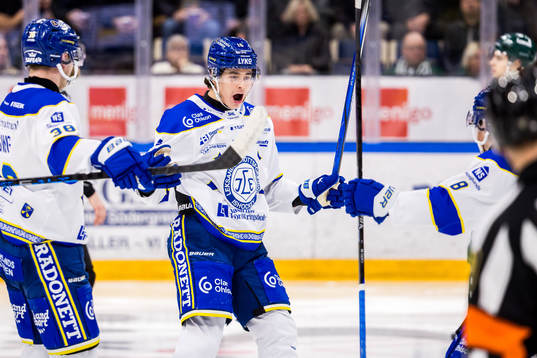 Leksands Felix Unger Sörum jublar