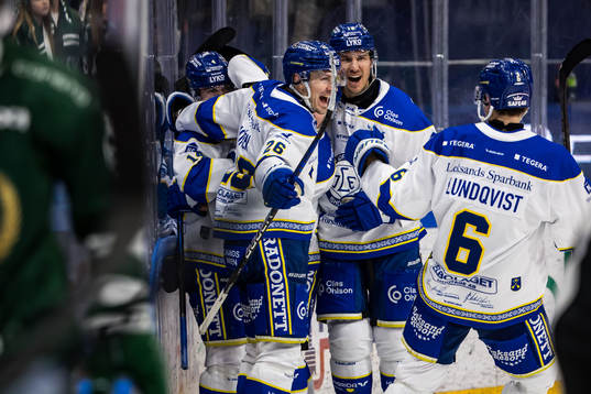 Leksands Patrik Norén jublar