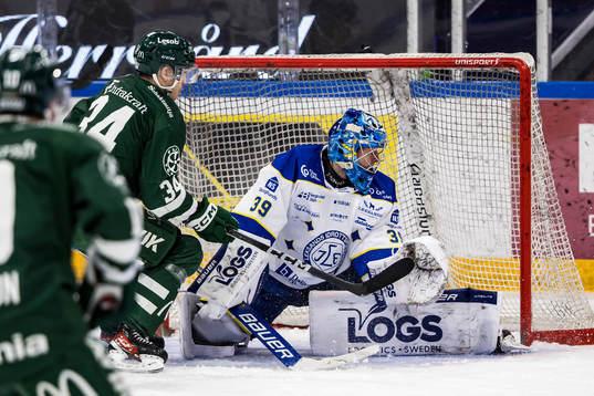 Leksands målvakt Filip Larsson
