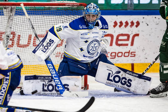 Leksands målvakt Filip Larsson