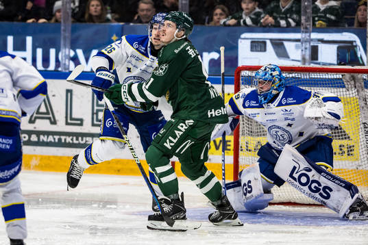 Leksands Patrik Norén och Färjestads Joakim Nygård