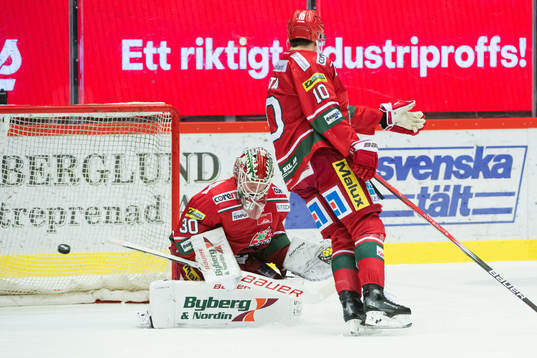 MoDos målvakt Lassi Lehtinen och Sampo Ranta