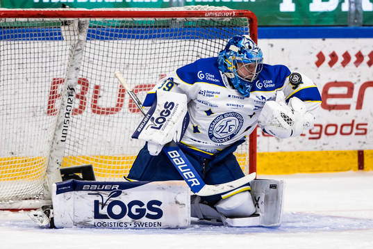 Leksands målvakt Filip Larsson