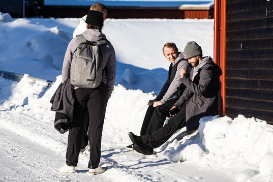 Leksands Olle Alsing och Oskar Lang