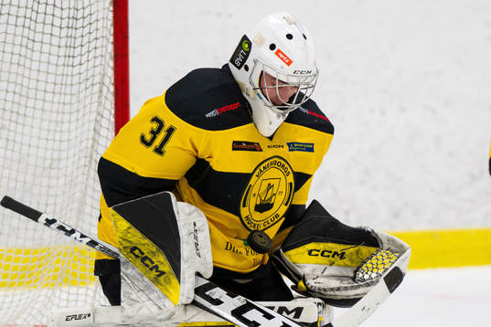 Vänersborgs Målvakter Hampus Vallin