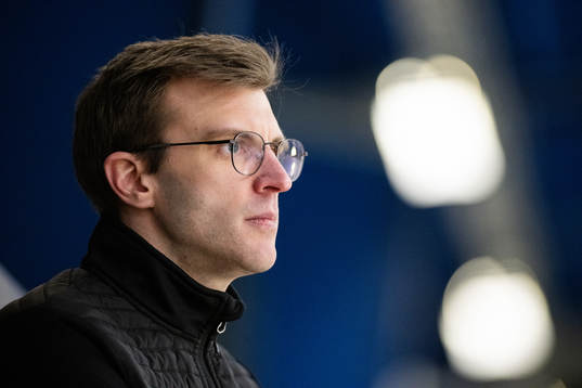 Vänersborgs tränare Niklas Nilsson