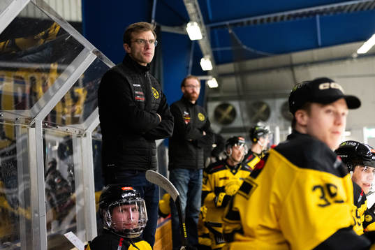 Vänersborgs tränare Niklas Nilsson