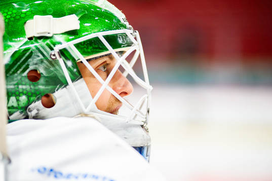 Björklövens målvakt Niklas Svedberg