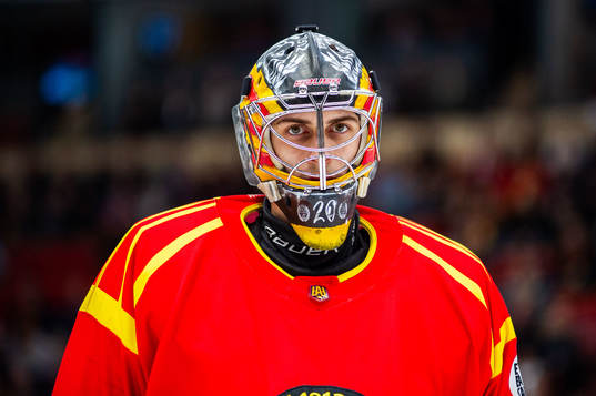 Brynäs målvakt Damian Clara