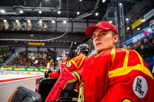 Brynäs målvakt Kristers Steinbergs