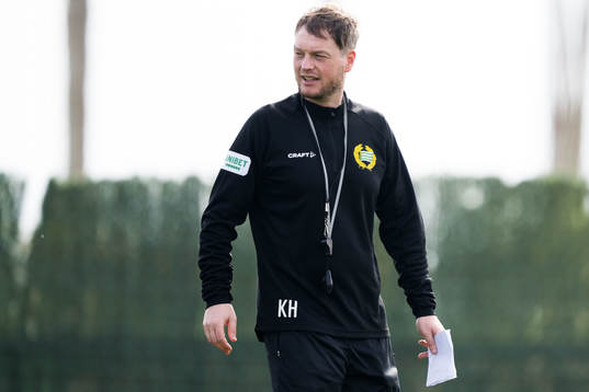 Hammarbys tränare Kim Hellberg