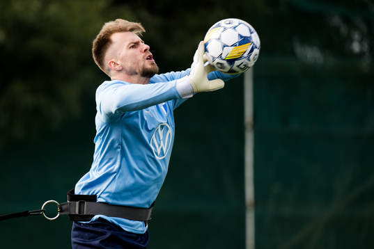 Malmö FFs målvakt Ricardo Friedrich