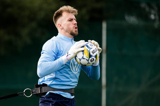 Malmö FFs målvakt Ricardo Friedrich